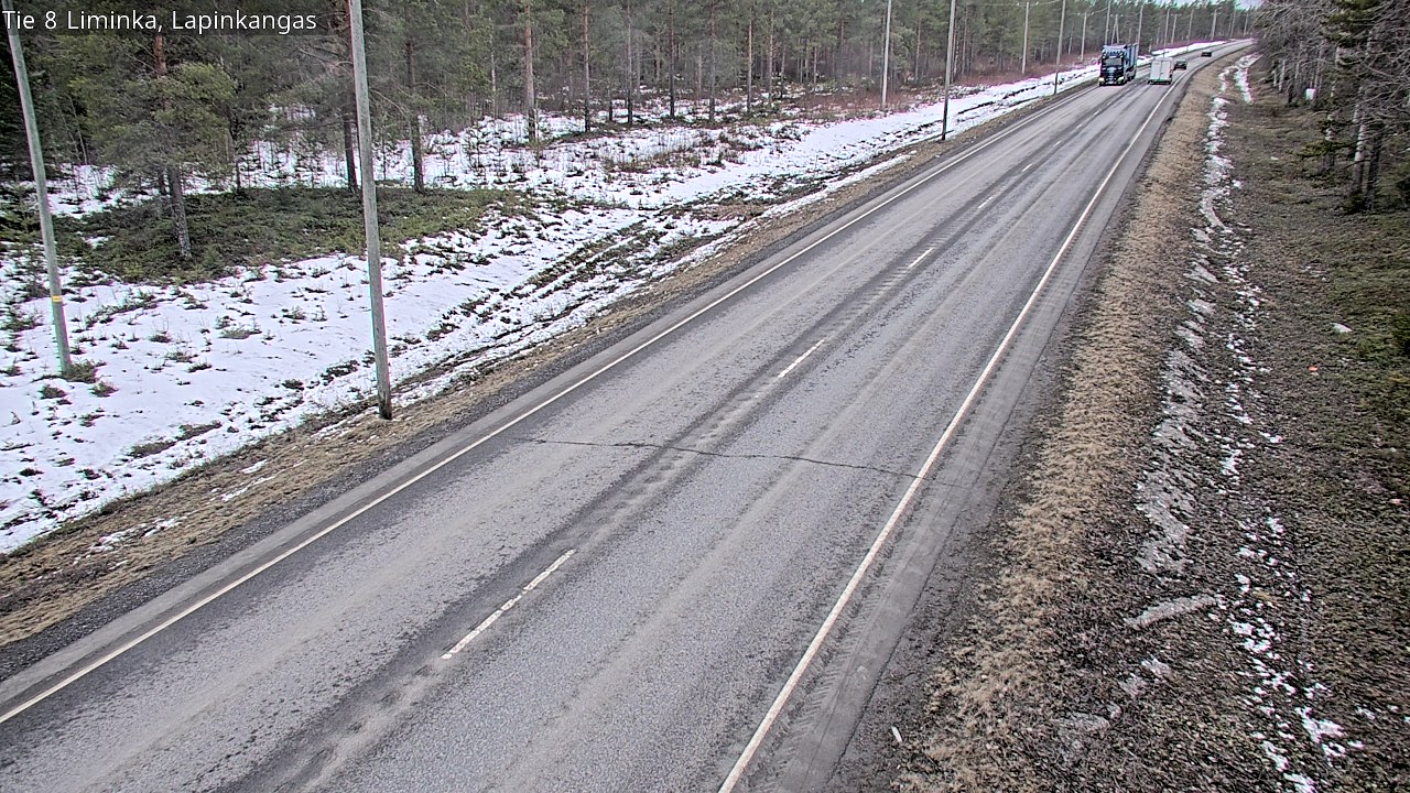 Weather Camera Image Road 8 Liminka, Lapinkangas, Liminka, Pohjois-Pohjanmaa