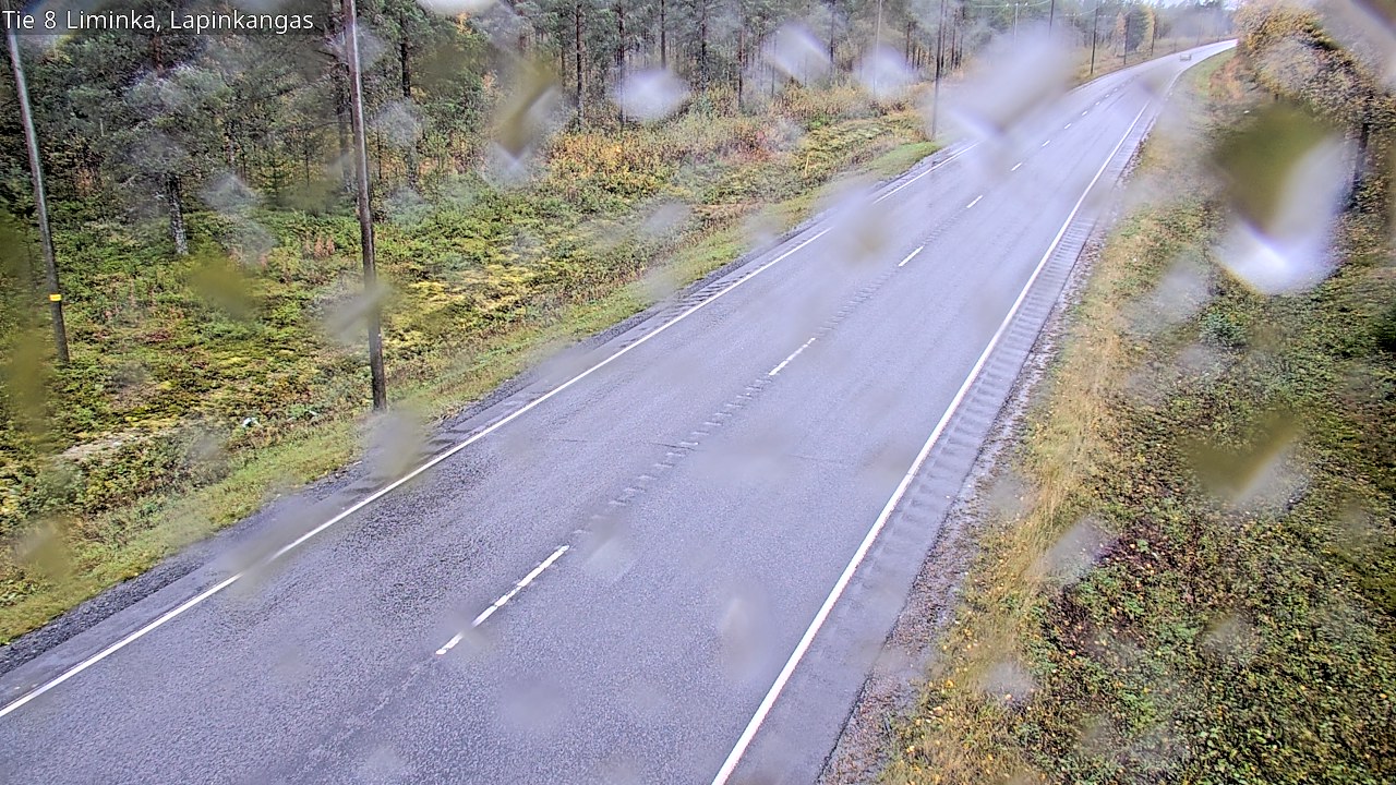 Weather Camera Image Väg 8 Liminka, Lapinkangas, Liminka, Pohjois-Pohjanmaa