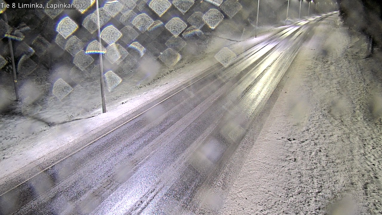 Weather Camera Image Road 8 Liminka, Lapinkangas, Liminka, Pohjois-Pohjanmaa