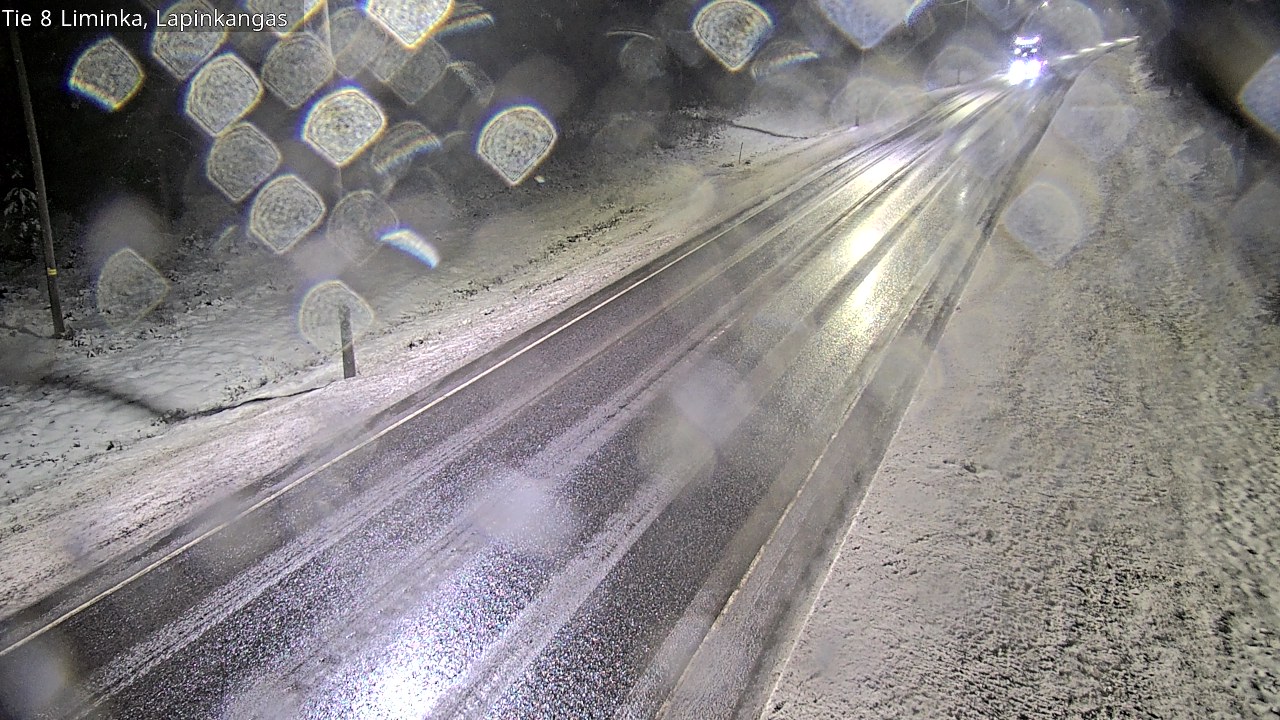 Weather Camera Image Road 8 Liminka, Lapinkangas, Liminka, Pohjois-Pohjanmaa
