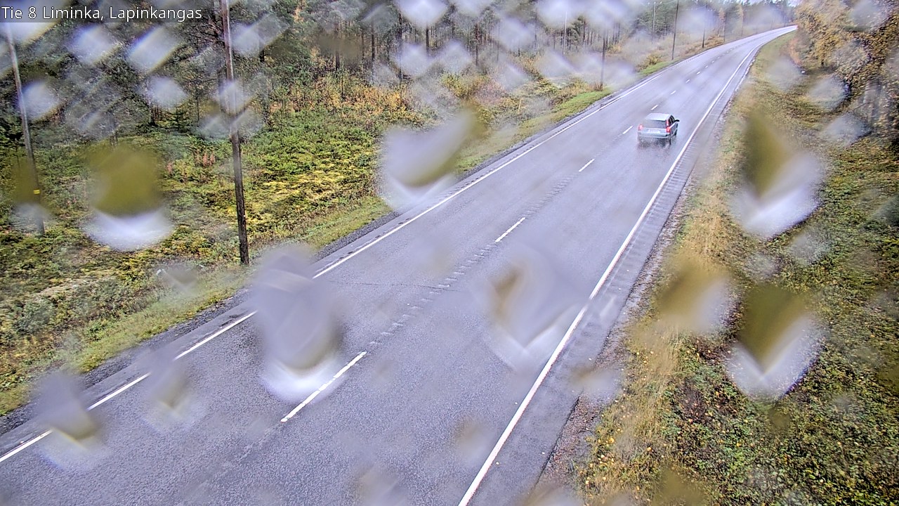 Weather Camera Image Väg 8 Liminka, Lapinkangas, Liminka, Pohjois-Pohjanmaa