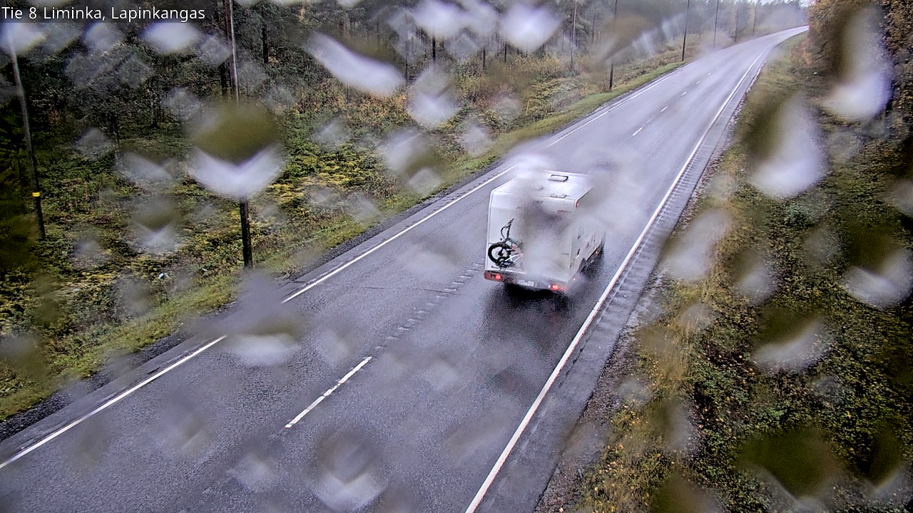 Weather Camera Image Väg 8 Liminka, Lapinkangas, Liminka, Pohjois-Pohjanmaa