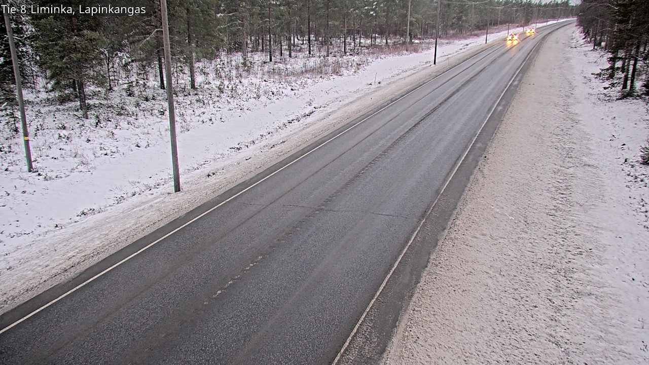 Weather Camera Image Road 8 Liminka, Lapinkangas, Liminka, Pohjois-Pohjanmaa
