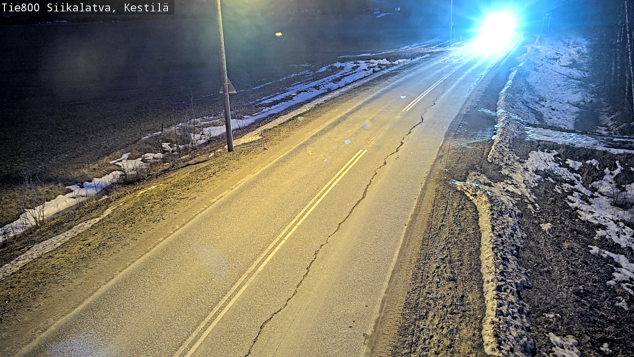 Weather Camera Image Road 800 Siikalatva Kestilä, Siikalatva, Pohjois-Pohjanmaa