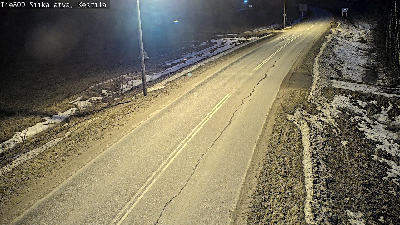 Weather Camera Image Road 800 Siikalatva Kestilä, Siikalatva, Pohjois-Pohjanmaa