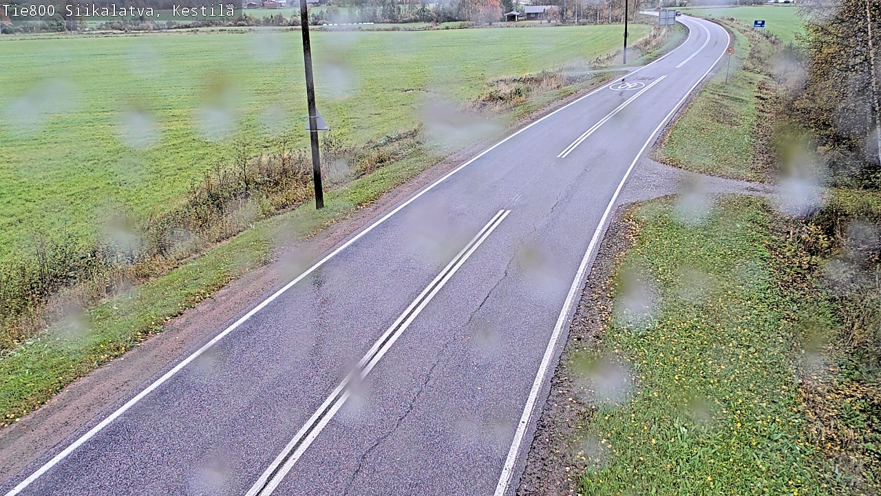 Weather Camera Image Road 800 Siikalatva Kestilä, Siikalatva, Pohjois-Pohjanmaa