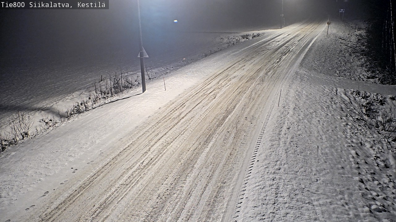 Weather Camera Image Road 800 Siikalatva Kestilä, Siikalatva, Pohjois-Pohjanmaa