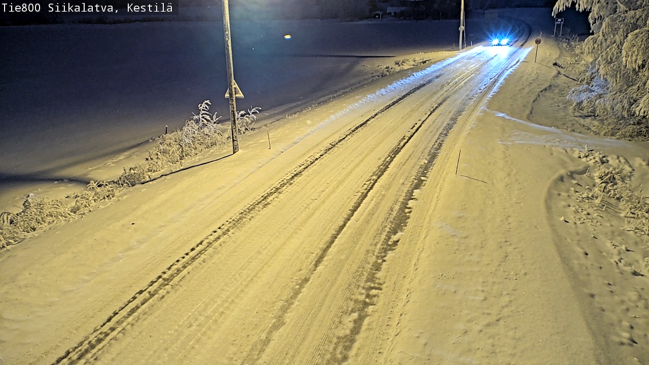 Weather Camera Image Road 800 Siikalatva Kestilä, Siikalatva, Pohjois-Pohjanmaa