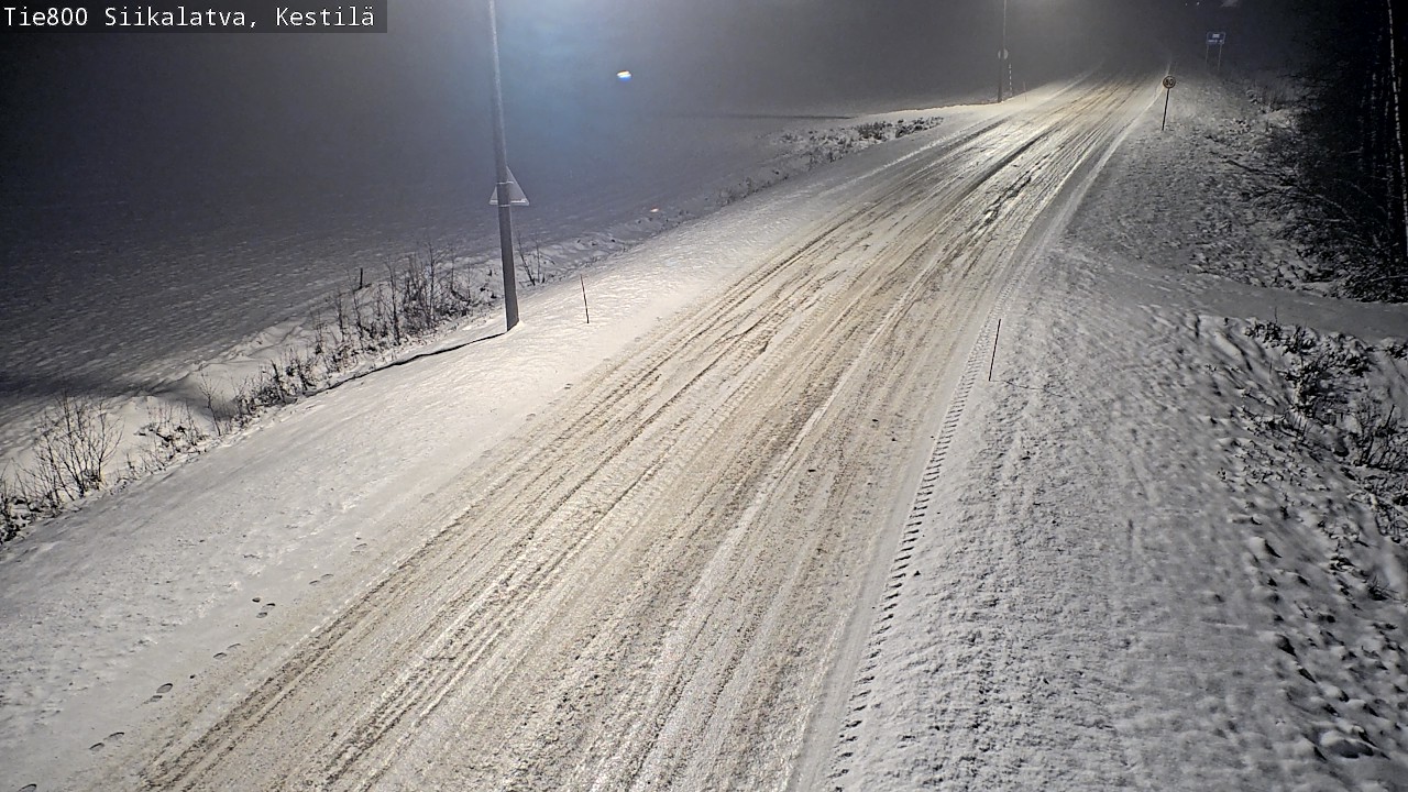 Weather Camera Image Road 800 Siikalatva Kestilä, Siikalatva, Pohjois-Pohjanmaa