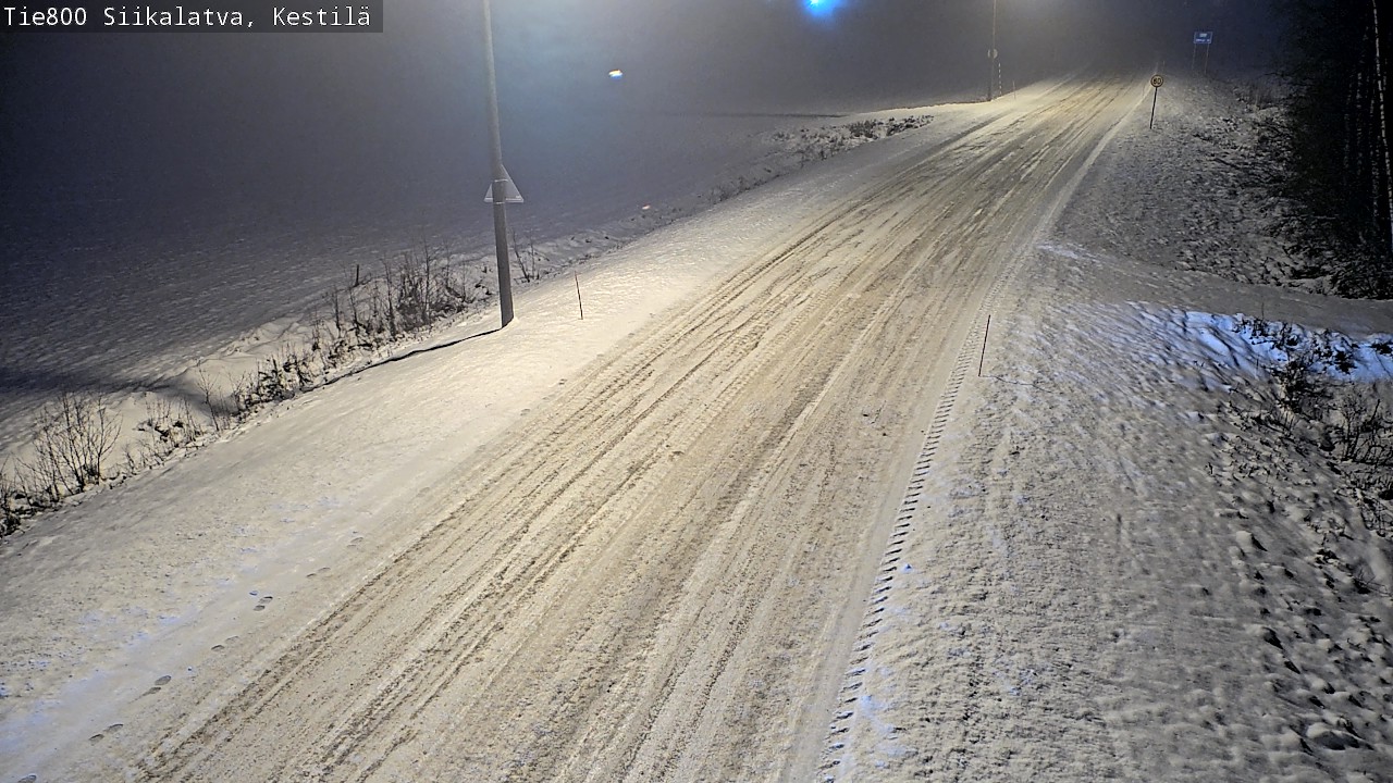 Weather Camera Image Road 800 Siikalatva Kestilä, Siikalatva, Pohjois-Pohjanmaa