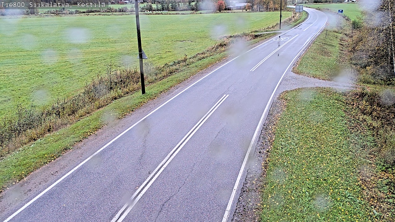Weather Camera Image Väg 800 Siikalatva Kestilä, Siikalatva, Pohjois-Pohjanmaa