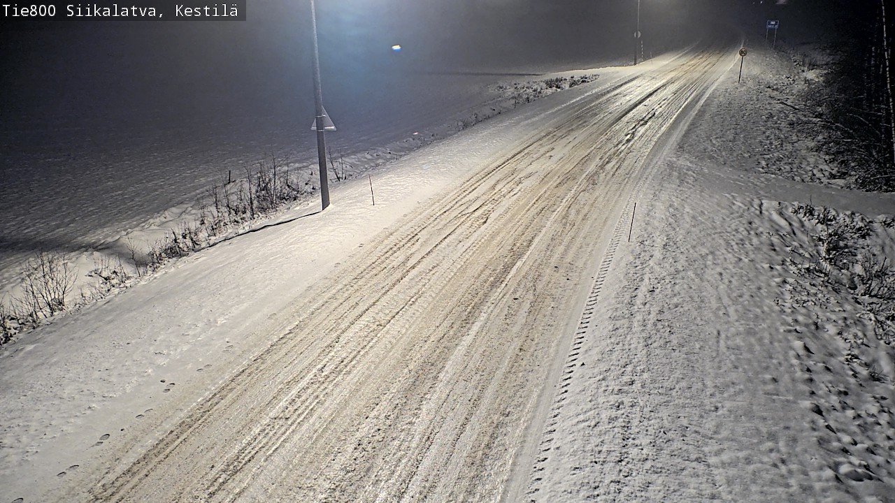 Weather Camera Image Road 800 Siikalatva Kestilä, Siikalatva, Pohjois-Pohjanmaa