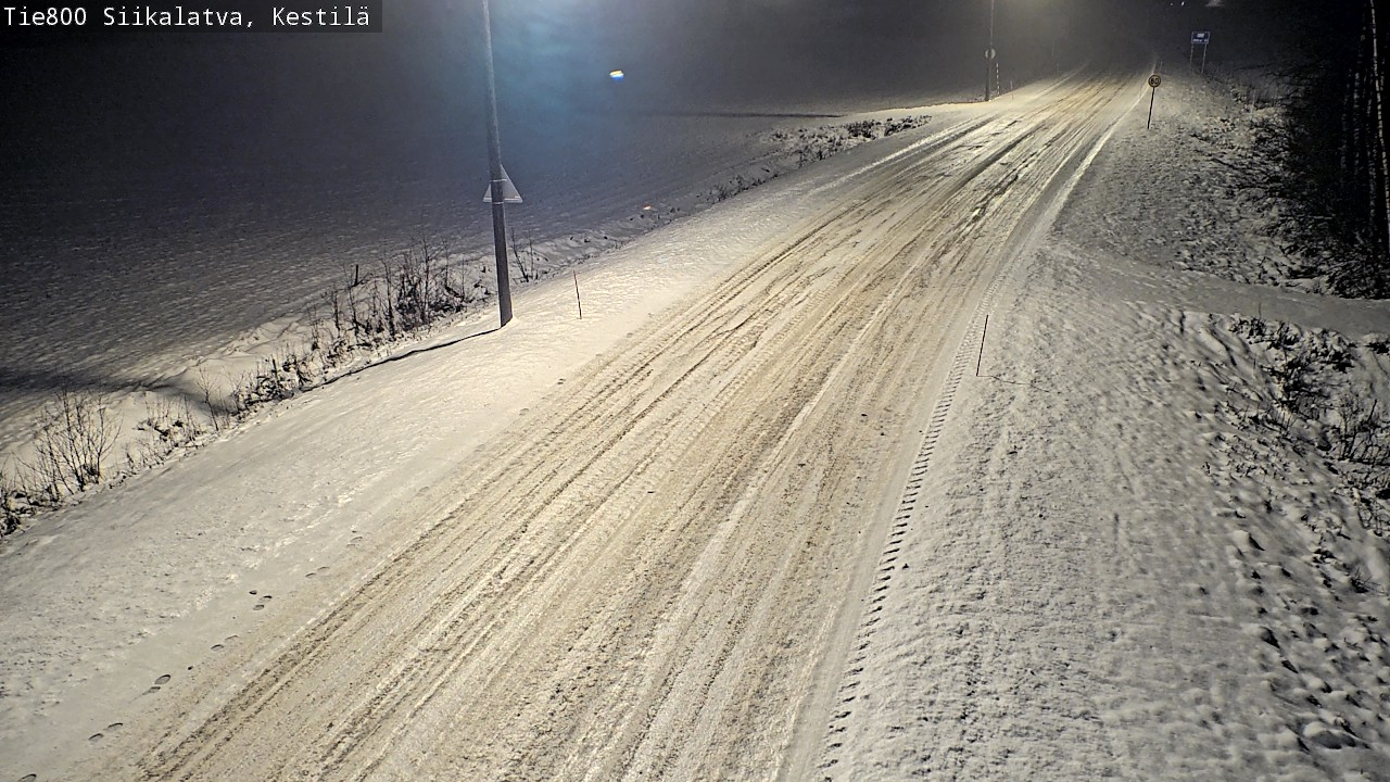Weather Camera Image Road 800 Siikalatva Kestilä, Siikalatva, Pohjois-Pohjanmaa