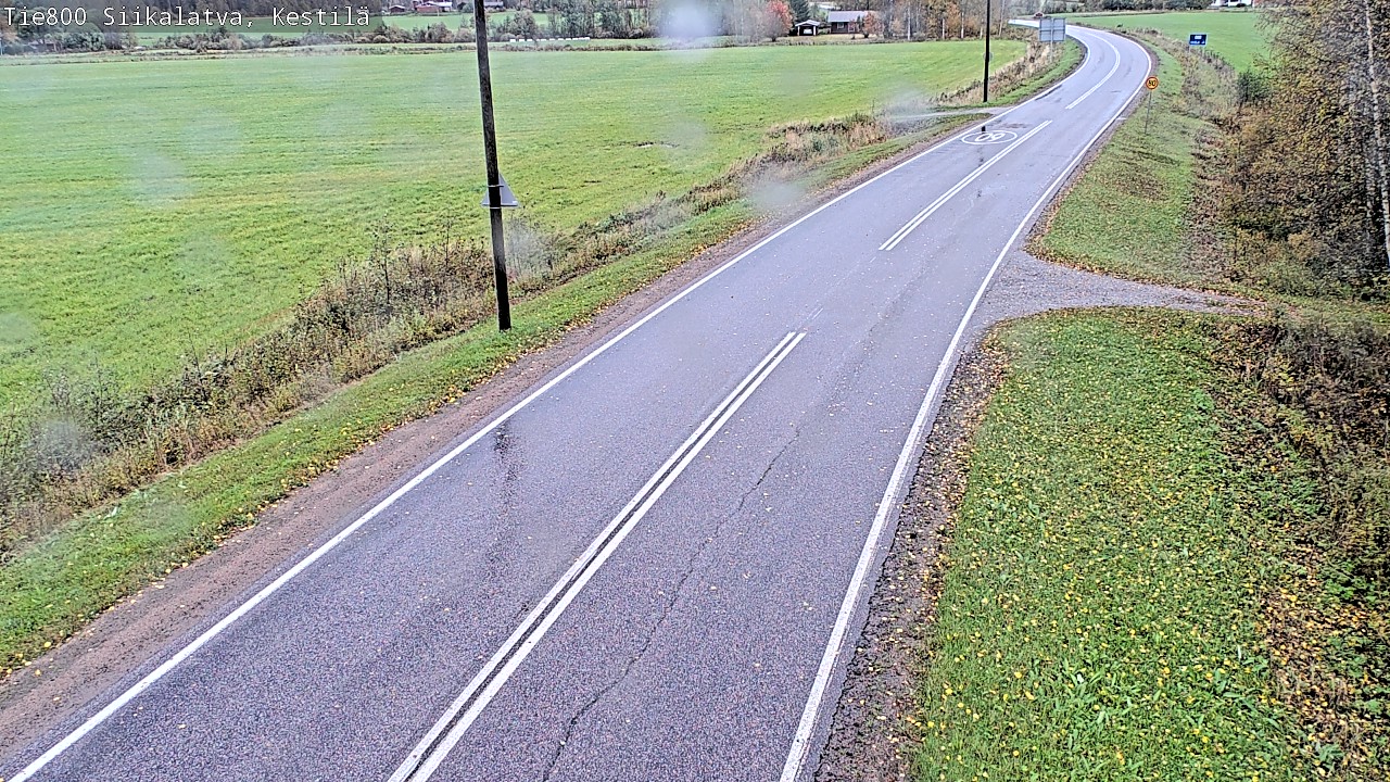 Weather Camera Image Road 800 Siikalatva Kestilä, Siikalatva, Pohjois-Pohjanmaa