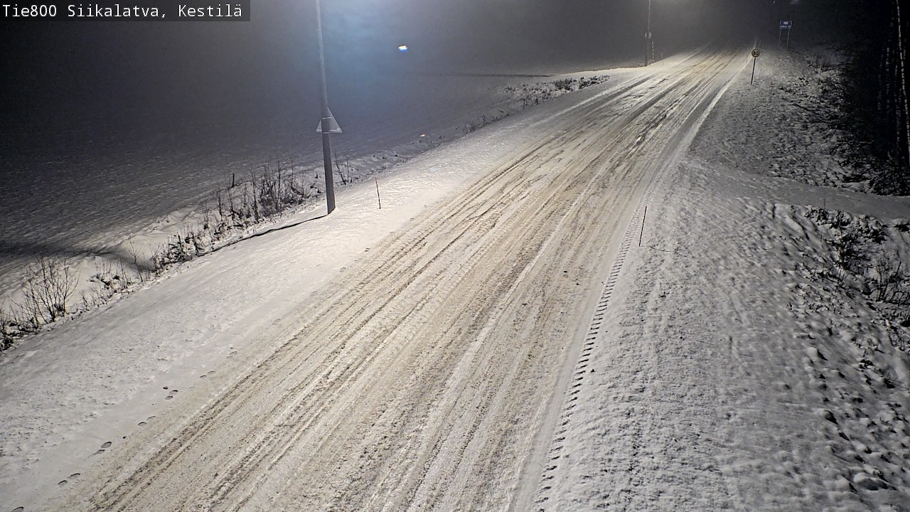 Weather Camera Image Road 800 Siikalatva Kestilä, Siikalatva, Pohjois-Pohjanmaa
