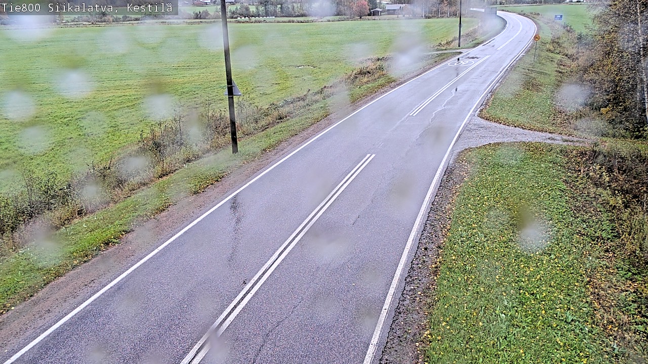 Weather Camera Image Road 800 Siikalatva Kestilä, Siikalatva, Pohjois-Pohjanmaa