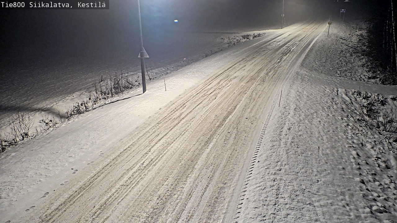 Weather Camera Image Road 800 Siikalatva Kestilä, Siikalatva, Pohjois-Pohjanmaa
