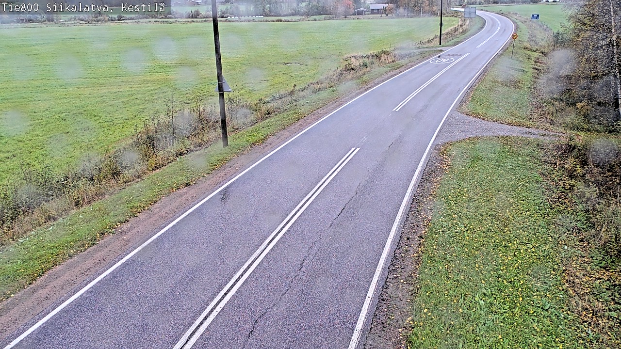 Weather Camera Image Road 800 Siikalatva Kestilä, Siikalatva, Pohjois-Pohjanmaa