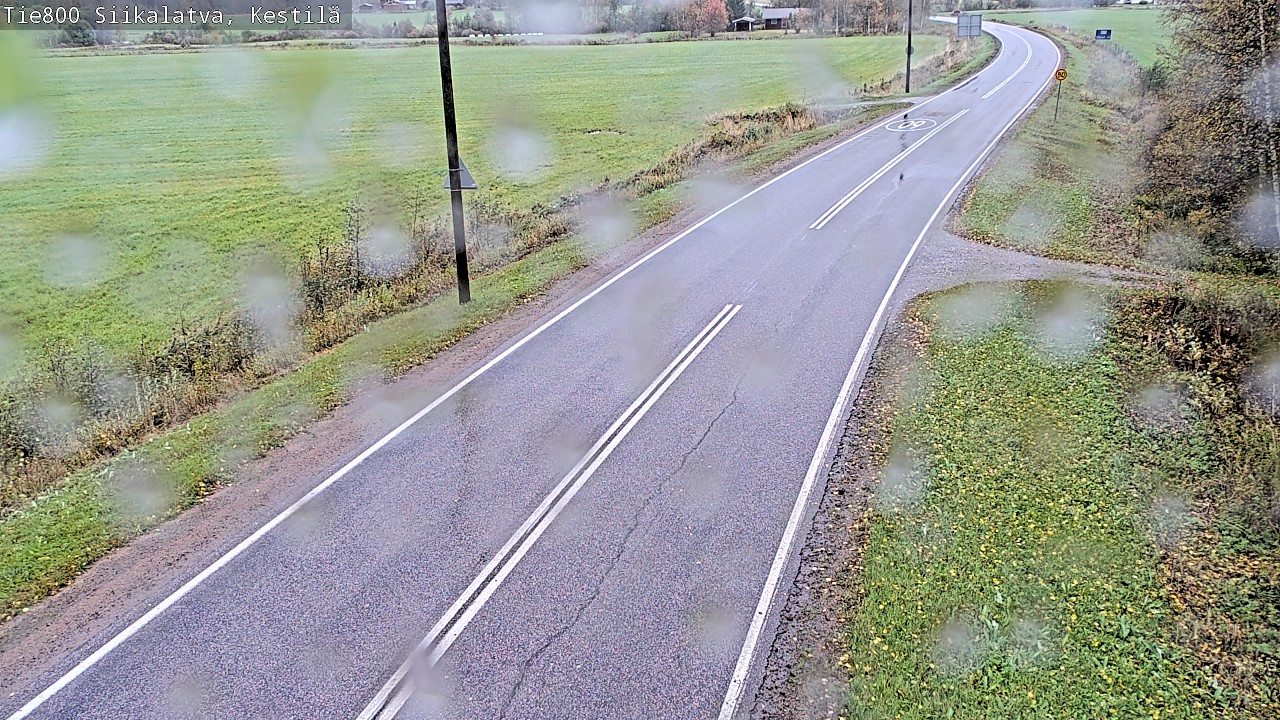 Weather Camera Image Road 800 Siikalatva Kestilä, Siikalatva, Pohjois-Pohjanmaa
