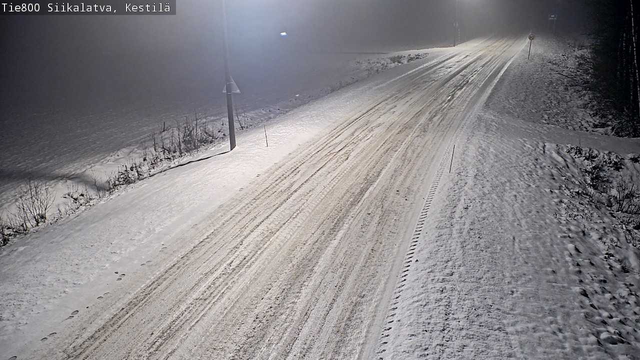 Weather Camera Image Road 800 Siikalatva Kestilä, Siikalatva, Pohjois-Pohjanmaa