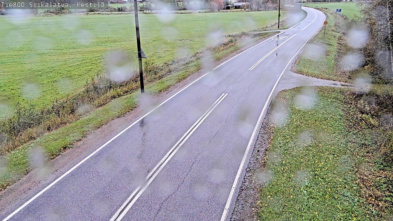 Weather Camera Image Road 800 Siikalatva Kestilä, Siikalatva, Pohjois-Pohjanmaa
