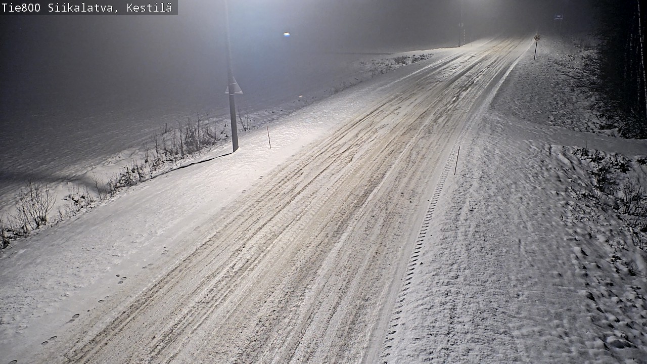 Weather Camera Image Road 800 Siikalatva Kestilä, Siikalatva, Pohjois-Pohjanmaa