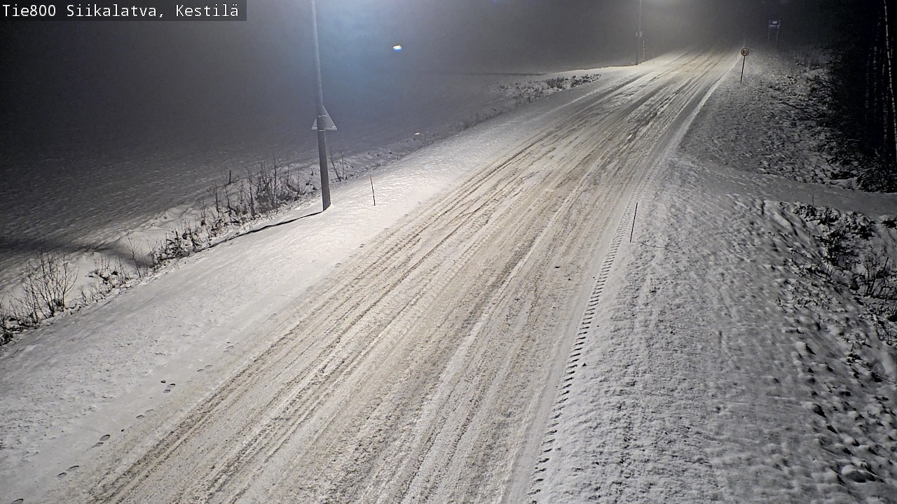 Weather Camera Image Road 800 Siikalatva Kestilä, Siikalatva, Pohjois-Pohjanmaa