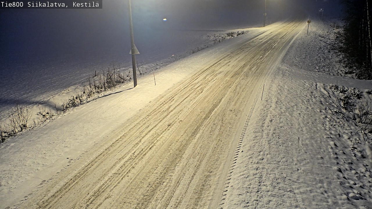 Weather Camera Image Road 800 Siikalatva Kestilä, Siikalatva, Pohjois-Pohjanmaa