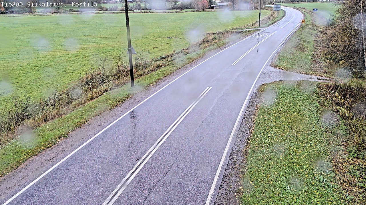 Weather Camera Image Road 800 Siikalatva Kestilä, Siikalatva, Pohjois-Pohjanmaa