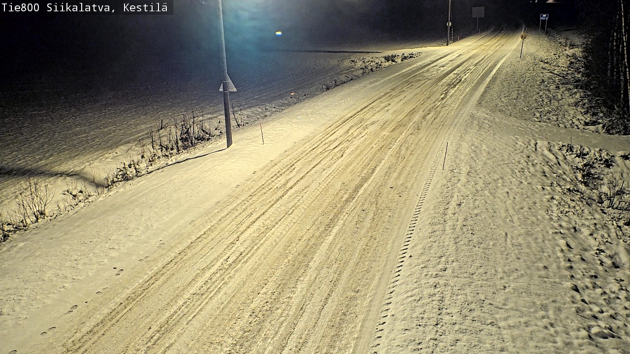 Weather Camera Image Road 800 Siikalatva Kestilä, Siikalatva, Pohjois-Pohjanmaa