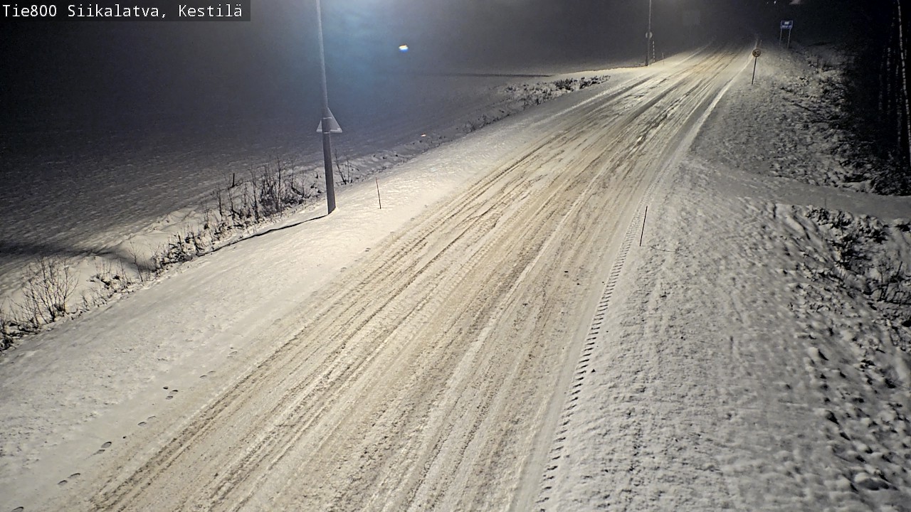 Weather Camera Image Road 800 Siikalatva Kestilä, Siikalatva, Pohjois-Pohjanmaa