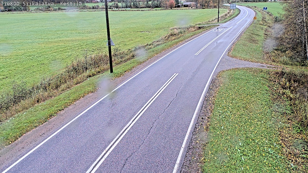 Weather Camera Image Road 800 Siikalatva Kestilä, Siikalatva, Pohjois-Pohjanmaa