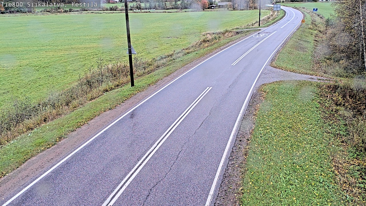 Weather Camera Image Road 800 Siikalatva Kestilä, Siikalatva, Pohjois-Pohjanmaa