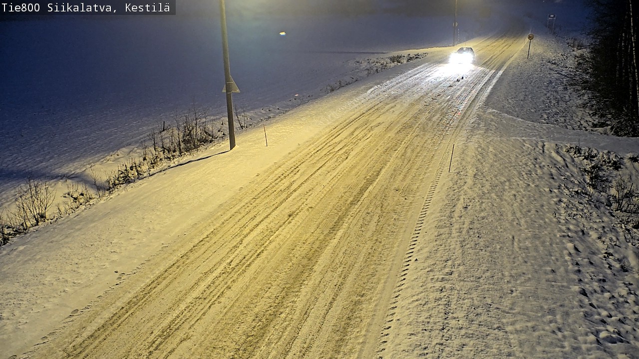 Weather Camera Image Road 800 Siikalatva Kestilä, Siikalatva, Pohjois-Pohjanmaa