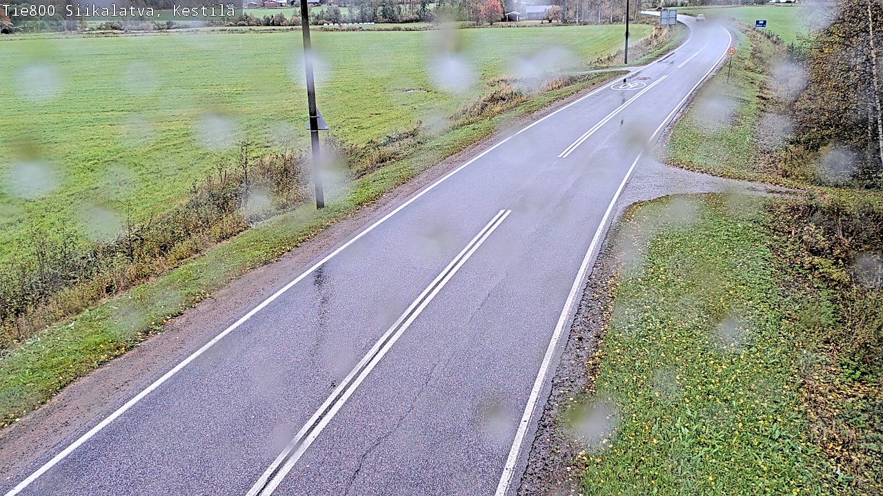 Weather Camera Image Road 800 Siikalatva Kestilä, Siikalatva, Pohjois-Pohjanmaa