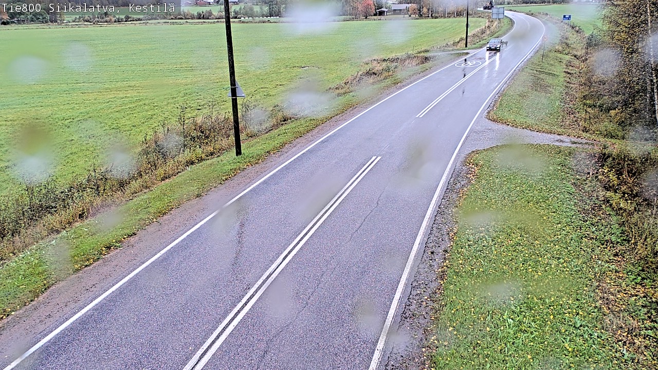 Weather Camera Image Road 800 Siikalatva Kestilä, Siikalatva, Pohjois-Pohjanmaa