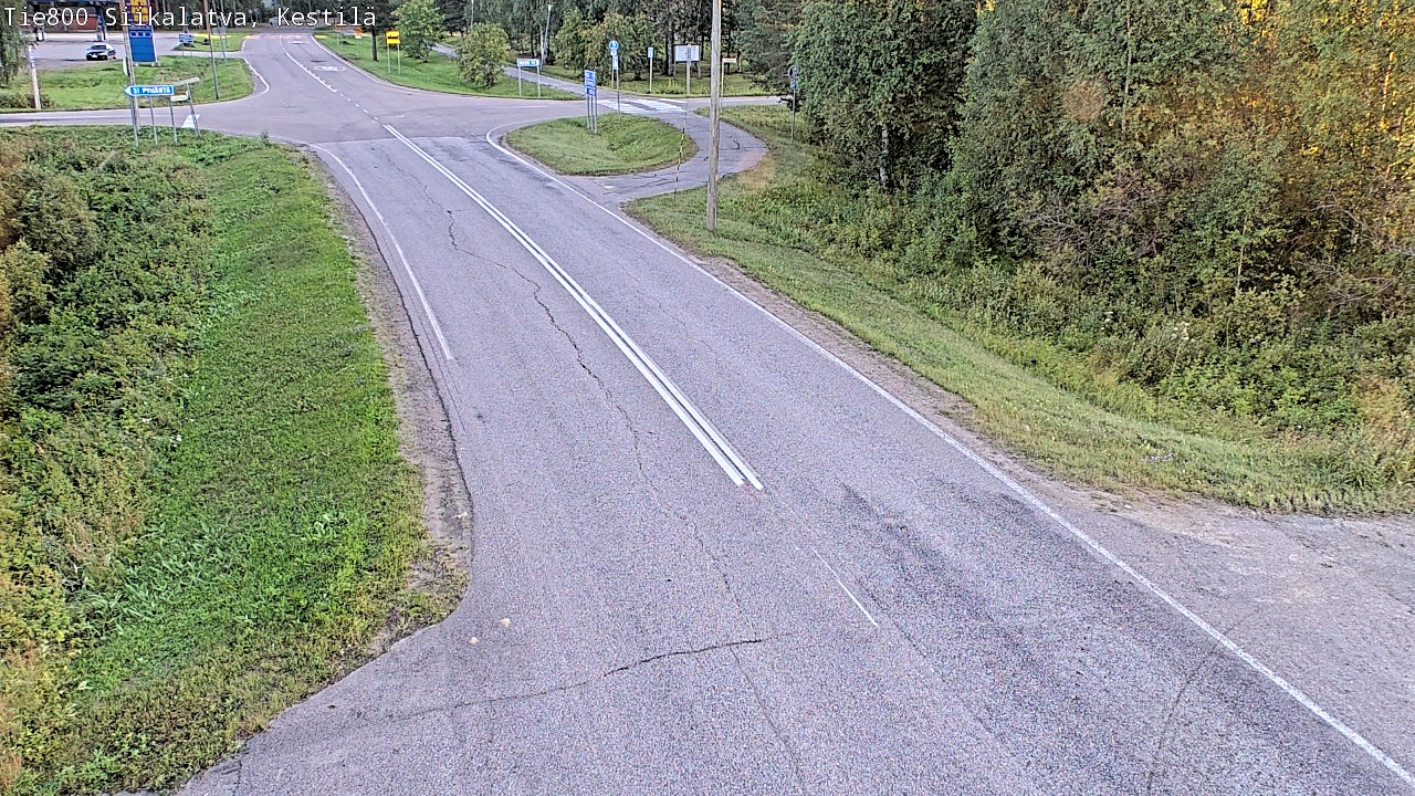 Weather Camera Image Väg 800 Siikalatva Kestilä, Siikalatva, Pohjois-Pohjanmaa