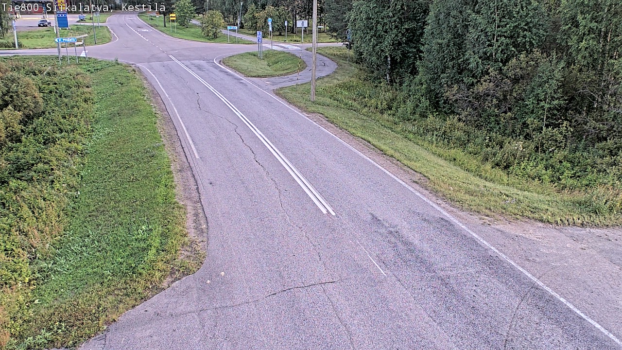 Weather Camera Image Väg 800 Siikalatva Kestilä, Siikalatva, Pohjois-Pohjanmaa