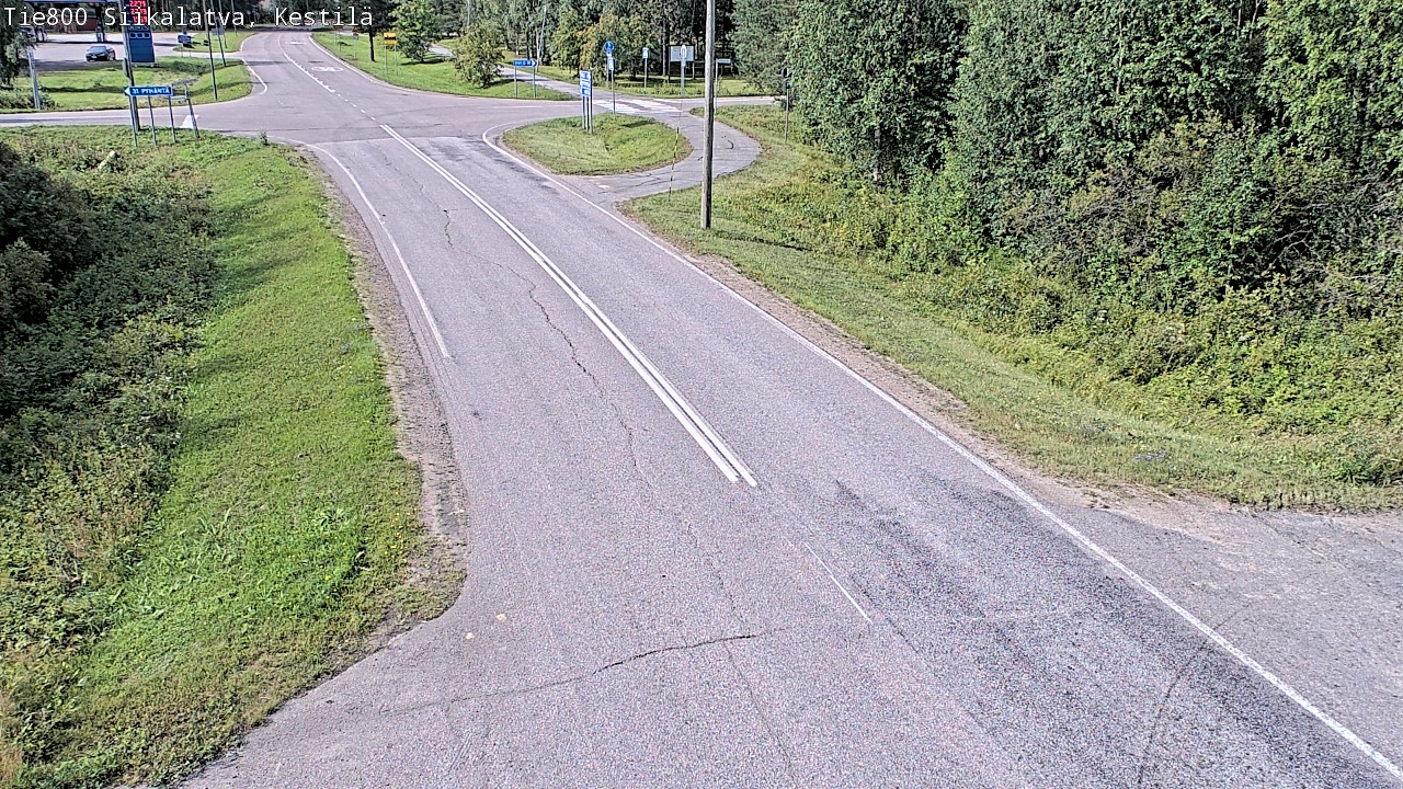 Weather Camera Image Road 800 Siikalatva Kestilä, Siikalatva, Pohjois-Pohjanmaa
