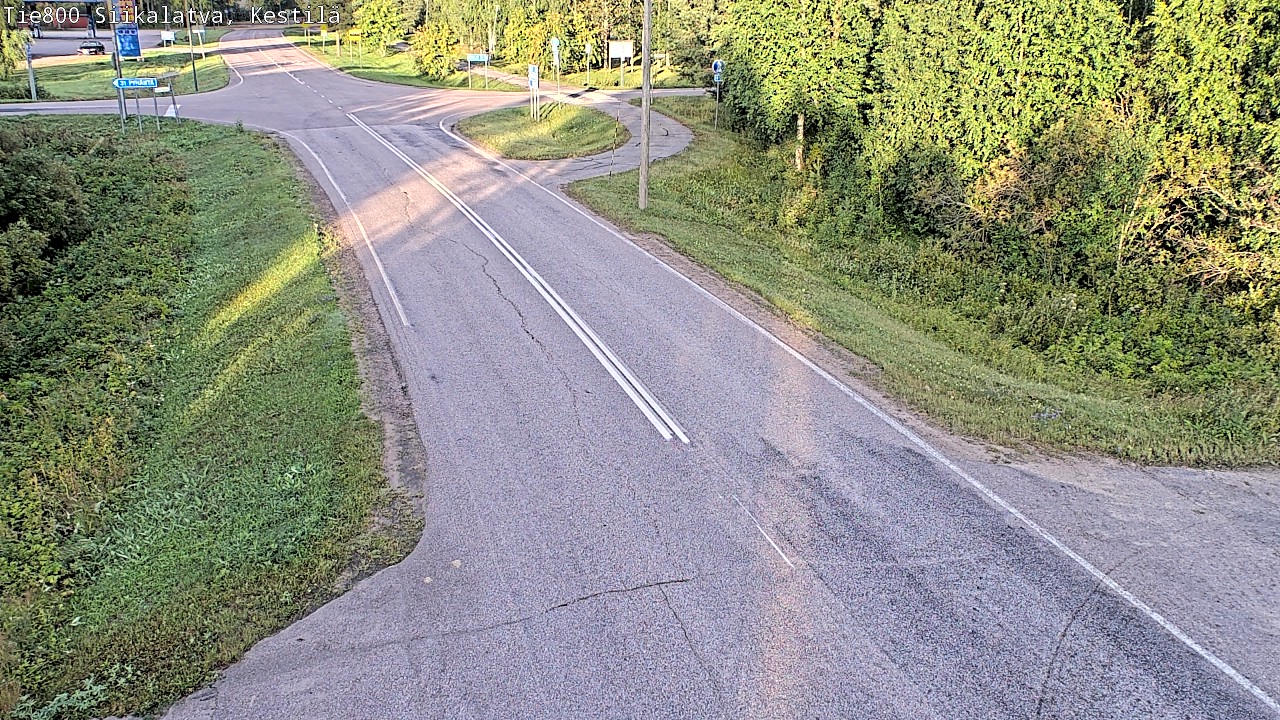 Weather Camera Image Väg 800 Siikalatva Kestilä, Siikalatva, Pohjois-Pohjanmaa