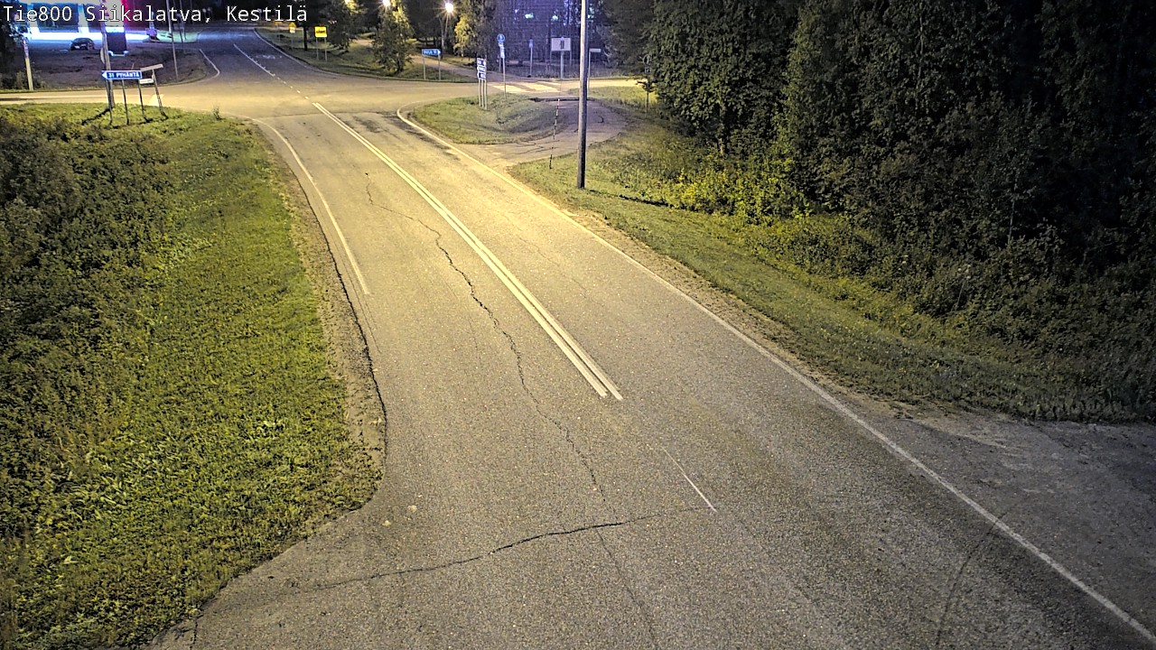 Weather Camera Image Väg 800 Siikalatva Kestilä, Siikalatva, Pohjois-Pohjanmaa