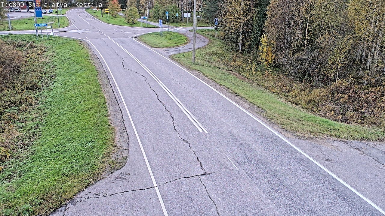 Weather Camera Image Road 800 Siikalatva Kestilä, Siikalatva, Pohjois-Pohjanmaa