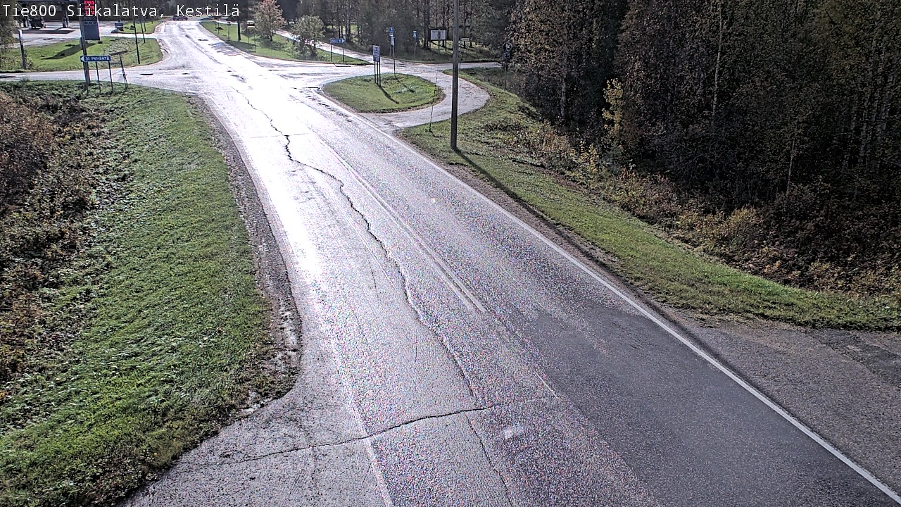 Weather Camera Image Road 800 Siikalatva Kestilä, Siikalatva, Pohjois-Pohjanmaa