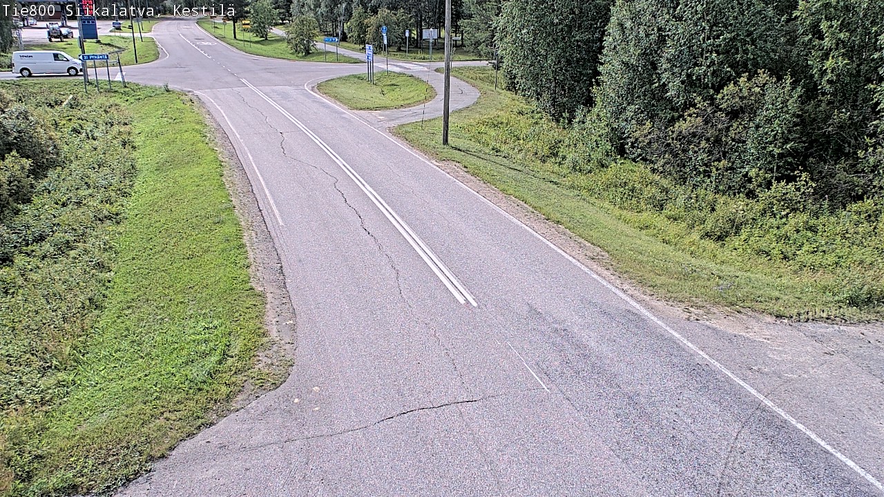 Weather Camera Image Väg 800 Siikalatva Kestilä, Siikalatva, Pohjois-Pohjanmaa