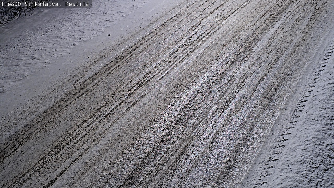 Weather Camera Image Väg 800 Siikalatva Kestilä, Siikalatva, Pohjois-Pohjanmaa