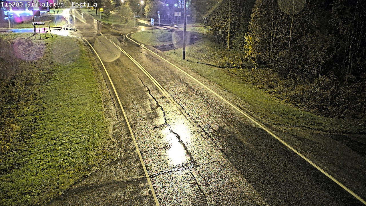Weather Camera Image Road 800 Siikalatva Kestilä, Siikalatva, Pohjois-Pohjanmaa