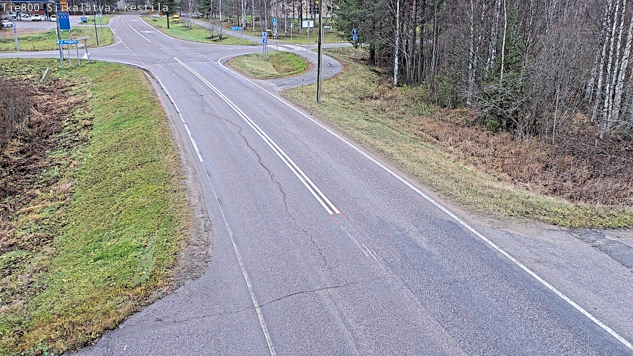 Weather Camera Image Väg 800 Siikalatva Kestilä, Siikalatva, Pohjois-Pohjanmaa