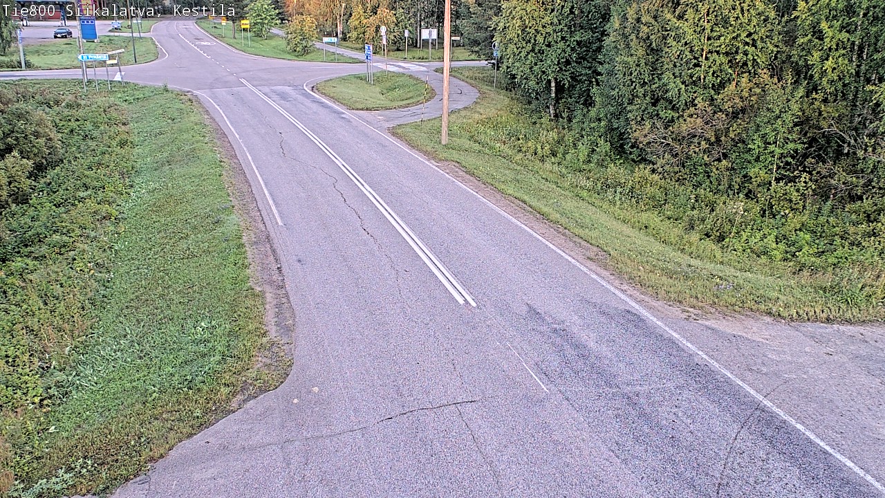 Weather Camera Image Väg 800 Siikalatva Kestilä, Siikalatva, Pohjois-Pohjanmaa