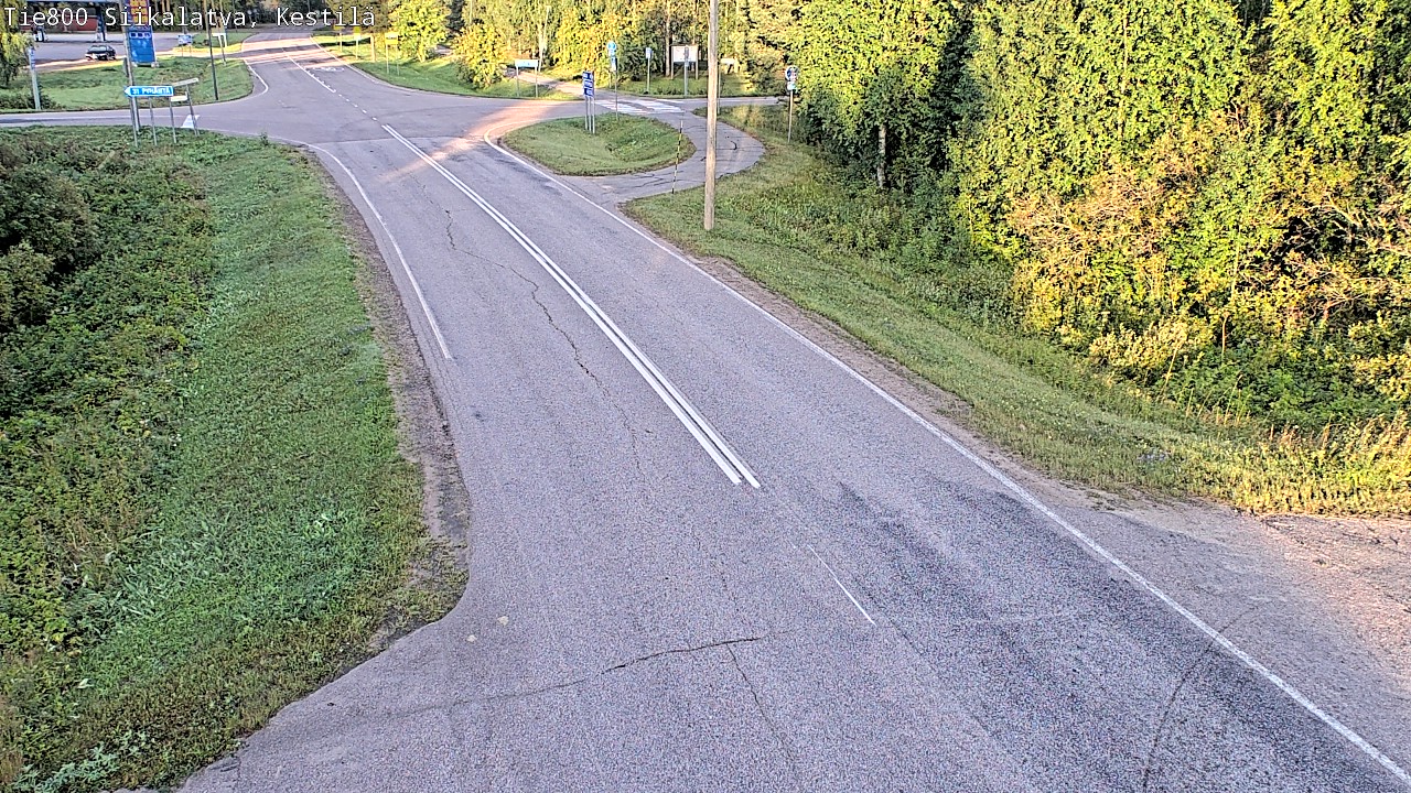 Weather Camera Image Väg 800 Siikalatva Kestilä, Siikalatva, Pohjois-Pohjanmaa