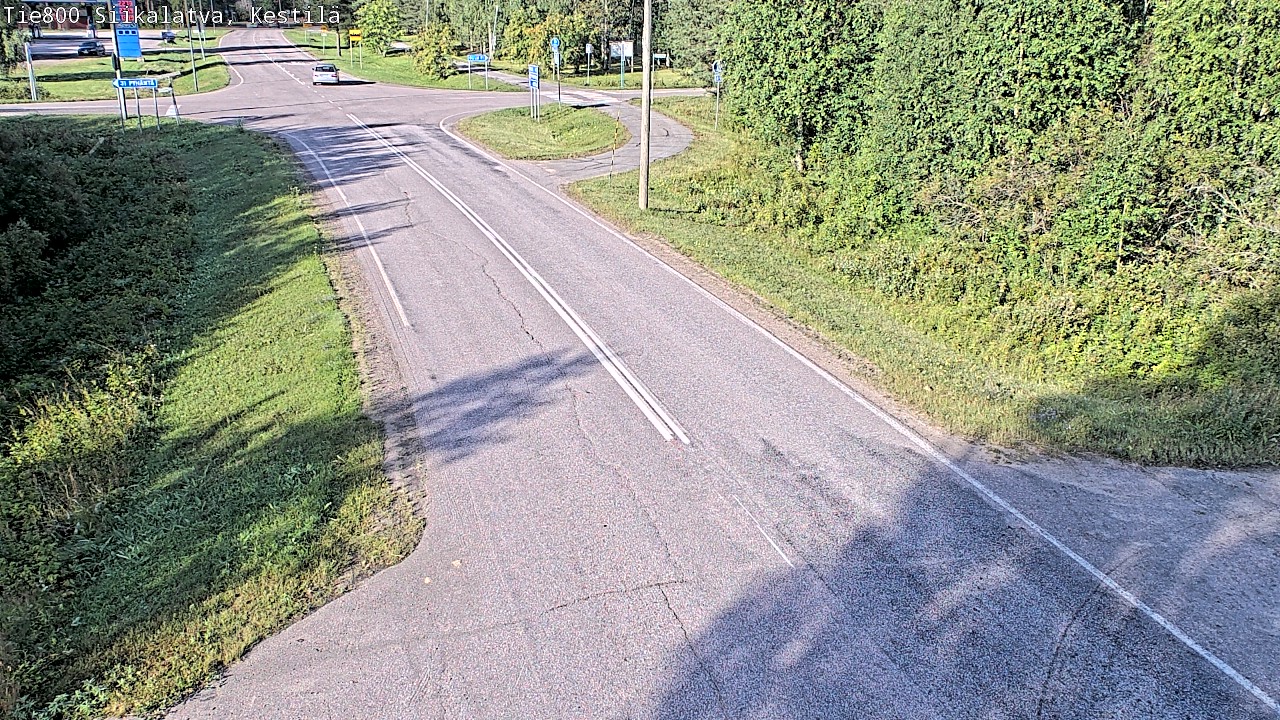 Weather Camera Image Väg 800 Siikalatva Kestilä, Siikalatva, Pohjois-Pohjanmaa